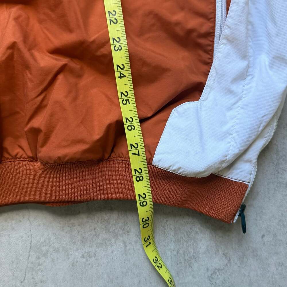 Nike Texas Longhorns Windbreaker Jacket Size XL Orange White Pullover - Picture 6 of 9